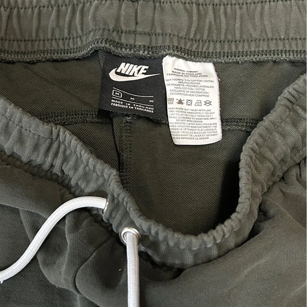 Nike Tech Fleece Full Zip Hoodie Jogger Pants Set Green Size M - Picture 4 of 9